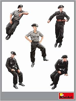 Amazon | IBG 1/35 ドイツ軍 2号戦車a2型 ドイツ戦車兵(初期)5体